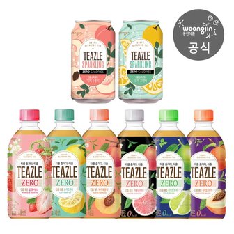 웅진식품 티즐 골라담기 500ml 10펫/스파클링 340ml 12캔 2개 선택