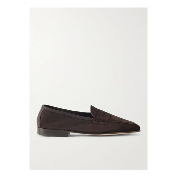 폴페로 가죽 트리밍 스웨이드 페니 로퍼 1647597356618248