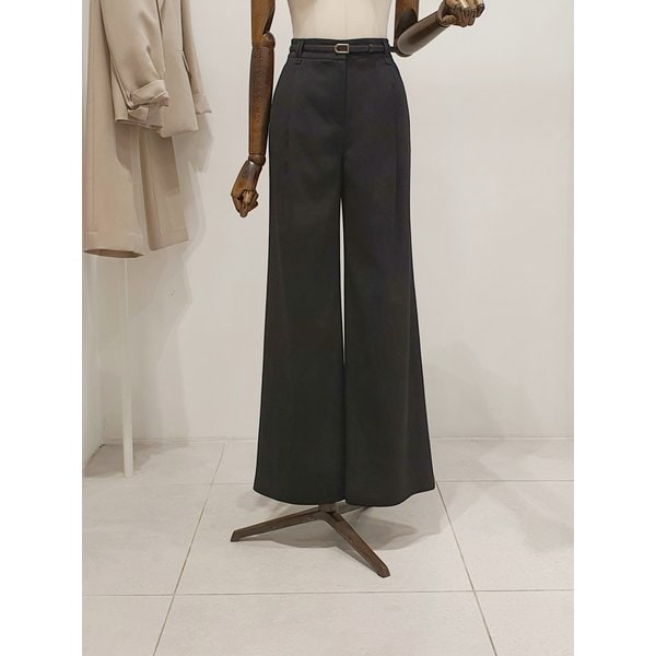 [파주점] 쥬크 주크 뒷밴딩 벨티드 세미와이드 팬츠​ V262MSA958