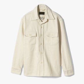 이스트하버서플러스 셔츠 DURANGO 308 OVER SHIRT OFF-WHITE EHD1M40000A34