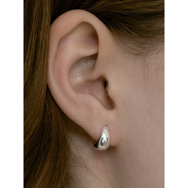 (실버925) 드롭 후프 귀걸이 EC3000 (S/M/L)