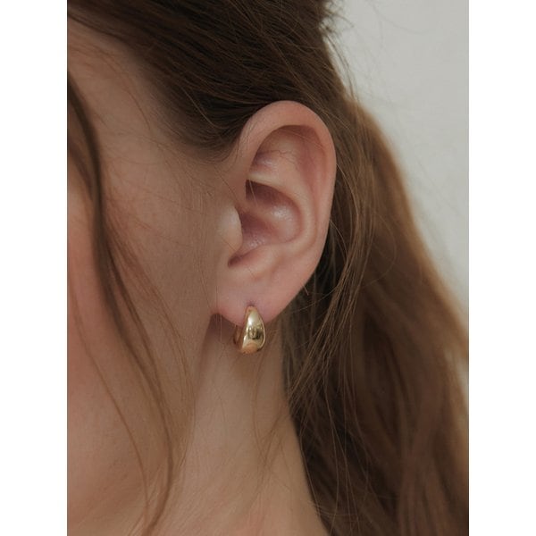 (실버925) 드롭 후프 귀걸이 EC3000 (S/M/L)