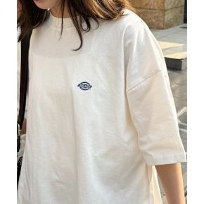 우먼 디키즈 원포인트 프린트 반팔 티셔츠 별주 5222-TTMDK1 - 화이트 계열 11087405