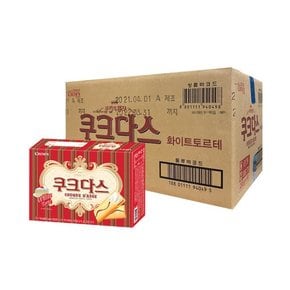 [더반] 크라운제과 쿠크다스 화이트토르테288g x 10개입(1박스)