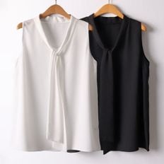아이우먼 빅사이즈여성의류 BG 브이타이나시블라우스 I788H  루즈핏_P382872654