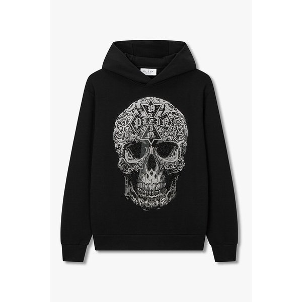 고딕 스컬 스웨트셔츠 후디 8615312106000