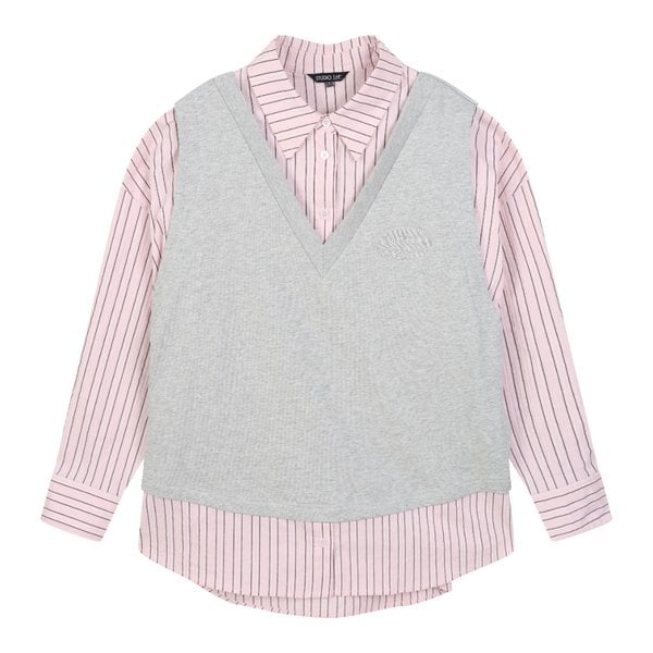 [시흥점] 져지 조끼 배색셔츠 AR1WB264