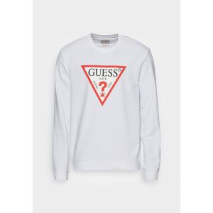 이스퀘어 3552916 Guess AUDLY CN 추측 - 맨투맨 순백