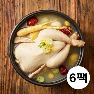  진한식품 참스토리 국내산 닭한마리 삼계탕 x 6팩