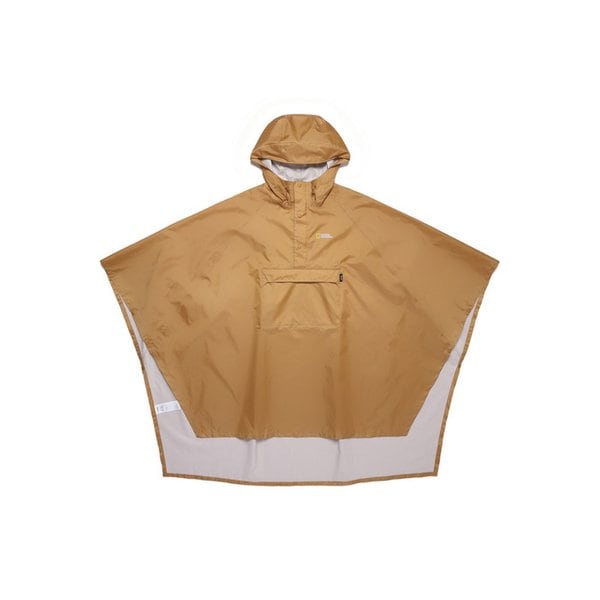 N255AAC070 패커블 판초 우의 BEIGE