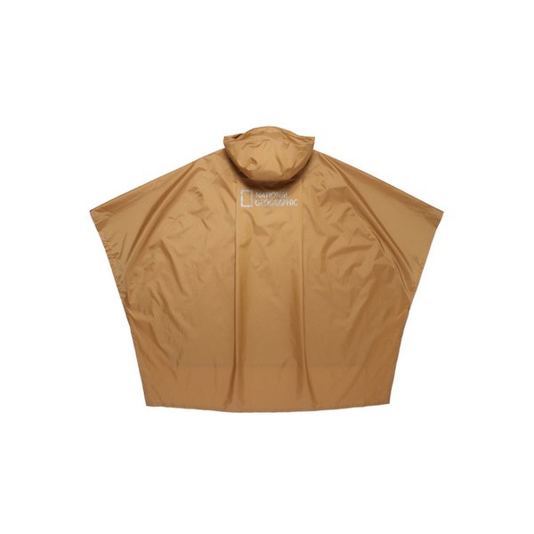 N255AAC070 패커블 판초 우의 BEIGE