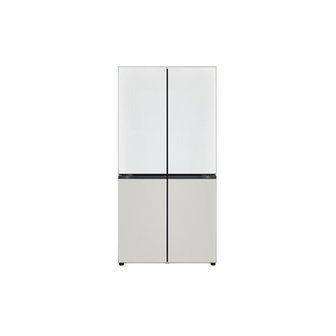 LG DIOS Objet Collection 더블매직스페이스 냉장고 M874MWG252S