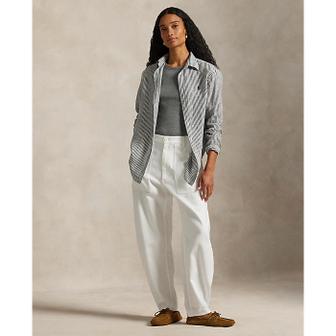 폴로 랄프 로렌 여성 테이퍼드 리키 팬츠(WMPOPNTNDL20362100)