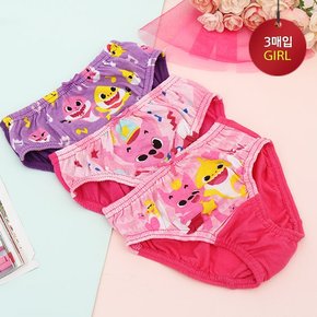 [L0350] 핑크퐁 팬티세트 [3매입-엄마상어] 아동속옷 (핑크퐁-L0350)