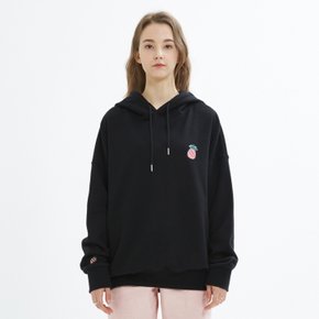 SMALL LOGO HOODIE_BLACK