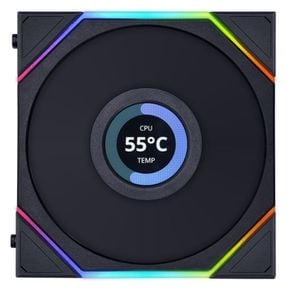 [서린공식] LIAN LI UNI FAN TL120 LCD 리버스 블랙 1팩