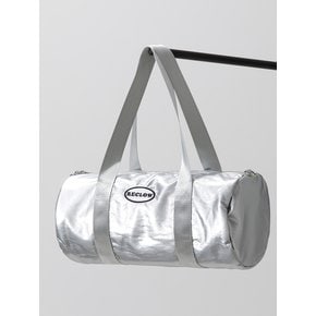 SHINING DUFFEL BAG SILVER