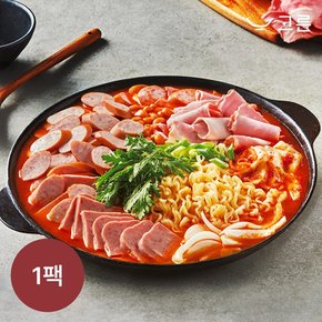 [고른] 더담은 부대찌개 800g 1팩 (1팩, 1인분)