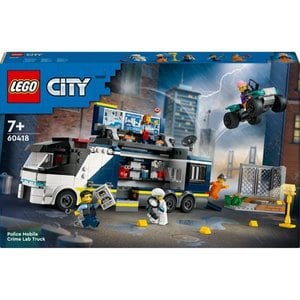 레고 60418 경찰 이동식 범죄수사 트럭 어린이장난감 [시티] 레고 공식
