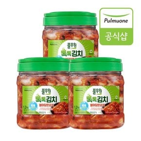 톡톡 썰은김치 PET 1.2kgX3개