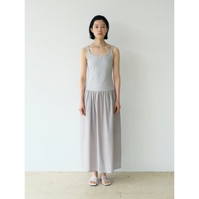 JERSEY MAXI DRESS [GREY]