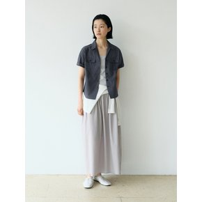 JERSEY MAXI DRESS [GREY]