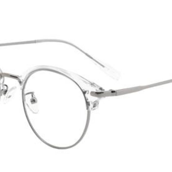 [옷자락] 남녀공용 투톤 캐주얼 라운드 심플 얇은 안경테