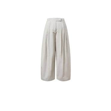 샵아모멘토 아모멘토 25SS Three Tuck Banding Pants (2 Colors)