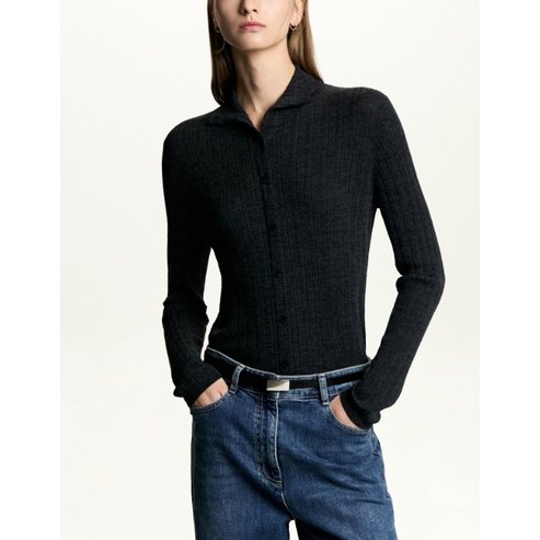DKNY 하이넥 립 풀오버 (DW2F7KTO828L)
