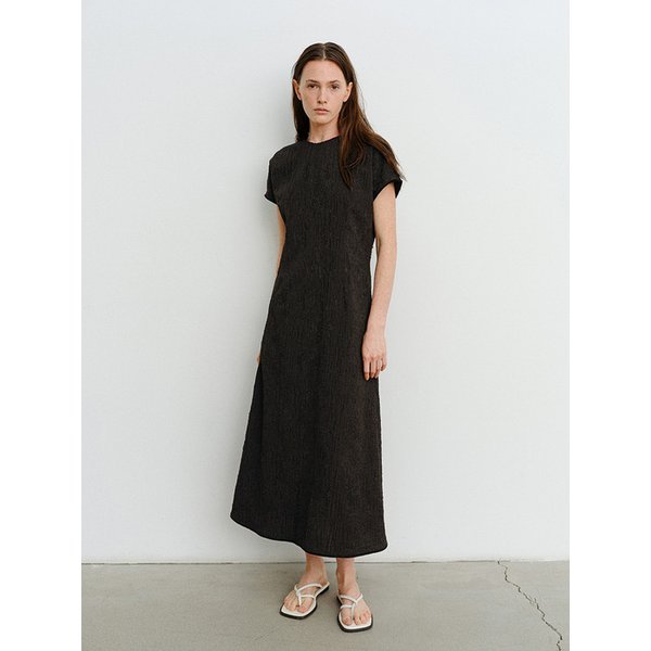 TVR JACQUARD STRETCH DRESS_2COLORS