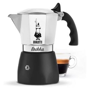 영국 비알레띠 모카포트 Bialetti coffee machine Brikka 2 cups 100ml creamy espresso like in