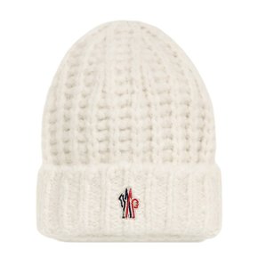 [부산점] 몽클레어 25FW 화이트 그레노블 알파카 울 비니 3B00001 M5381 04A