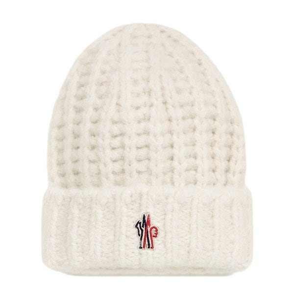 [부산점] 몽클레어 25FW 화이트 그레노블 알파카 울 비니 3B00001 M5381 04A