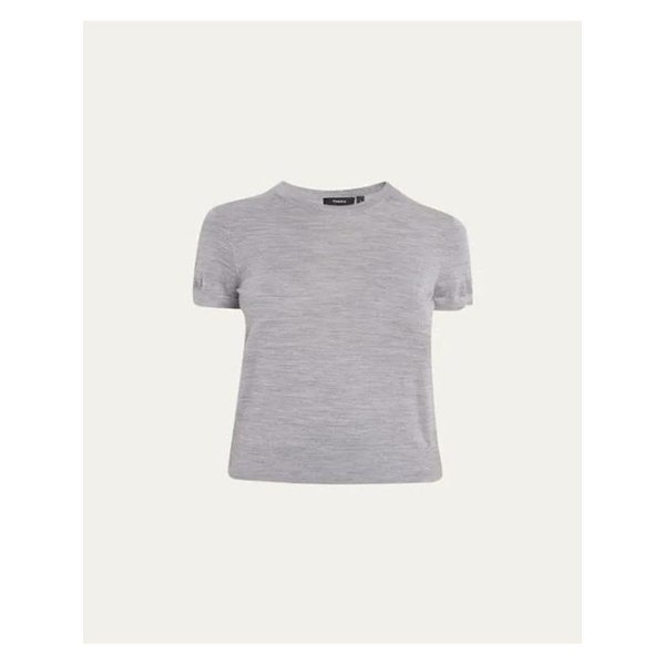 26SS 띠어리 스웨터 I1211701WM1 COOL HEATHER GREY DOM