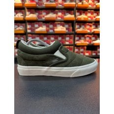 [파주점] (남여공용) 슬립온 미드 (Slip-On Mid)(Cozy Knit Olive)(VN0009QUOLV)