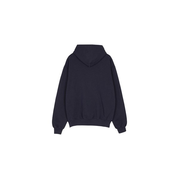 남여공용 브러쉬드 플리스 280GR 후드 티셔츠 LSW 네이비 SS25UFC3013043