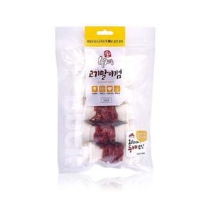 수제 무첨가 치석제거 고기말이껌 오리껌 4.5인치 5P