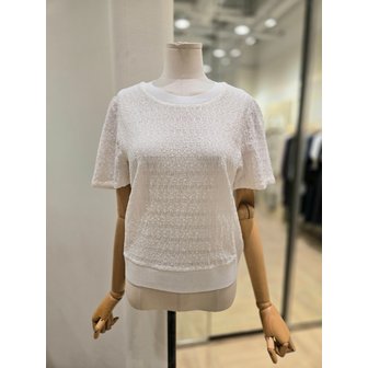 플라스틱아일랜드 [부산점] 레이스져지 라운드넥 티셔츠 (PS2CH00962)