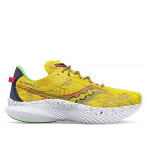 5032835 SAUCONY Mens Kinvara 14 Running Shoes - Medium With In Sulphur Otherworld