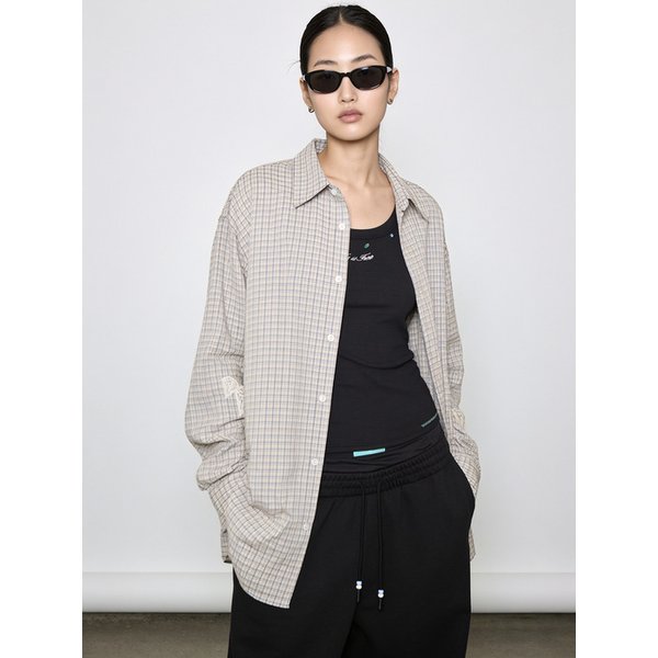 Patchwork Shirt Sand