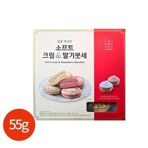 화과방 크림 딸기붓세 55g x 8개 (43223014)
