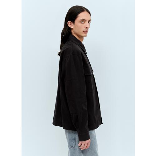 [해외배송] 24 S/S MARGARET HOWELL 드로코드 SHACKET MHJK0509S24LBSBLK B0111100003