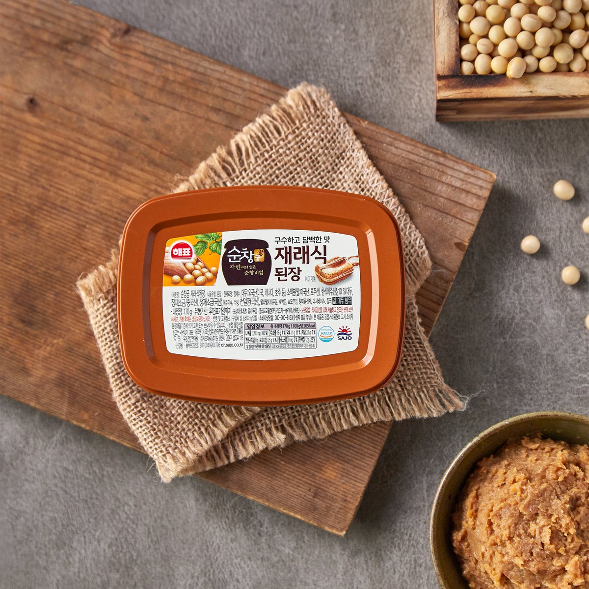[해표] 순창 궁 재래식 된장 170g - SSG.COM