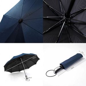 오너클랜 튼튼한 우산 여름 방풍 3단 완전자동 우산 접이식