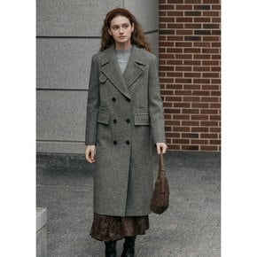 [부산점] 더블 브레스트 백슬릿 울 알파카 코트 (ITPBWHC700)