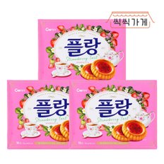 플랑 딸기 160g x 3ea