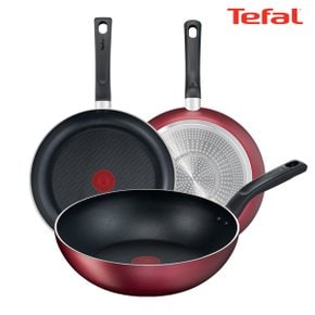 [Tefal] 테팔 어반 로즈 IH 인덕션 3종세트 (F22cm+F24cm+W28cm)