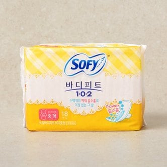 엘지생활건강 쏘피 BF 102 중형 18P