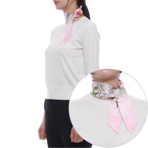 [부산점] 26SS 여성 플로라 프린트 실크 스카프 (825121 3G001 5872 26S)