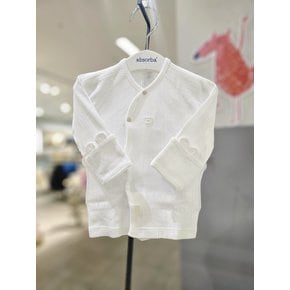 [압소바 25년 뱀띠임신출산선물] 쿤쿤 모달 배냇저고리(A2A10105)백IVORY